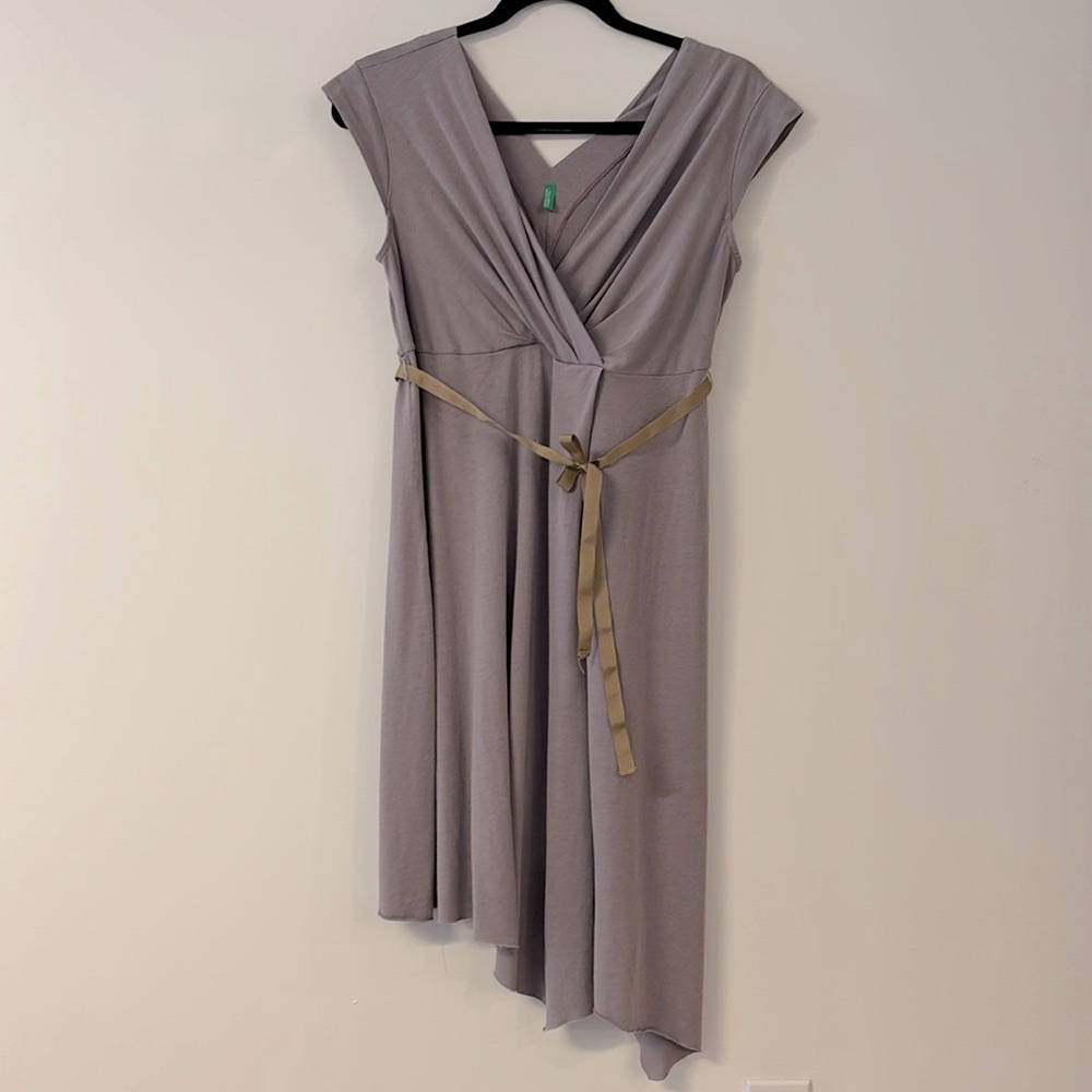 United Colors of Benetton flowy purple dress